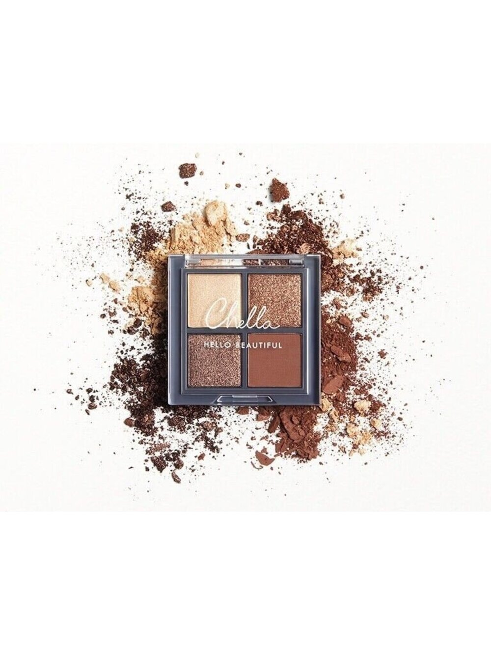 Chella Manifest Bronze Eyeshadow - Palette of 4 Shadows Travel Size BRAND NEW